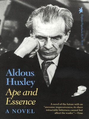 Ape and Essence - ebook